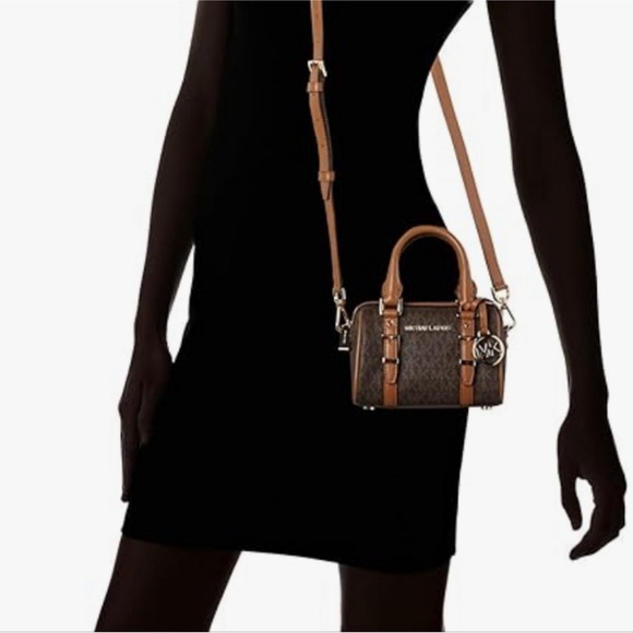 NWT MICHAEL KORS BEDFORD LEGACY EXTRA SMALL DUFFLE CROSSBODY MINI SATCHEL - Picture 11 of 11